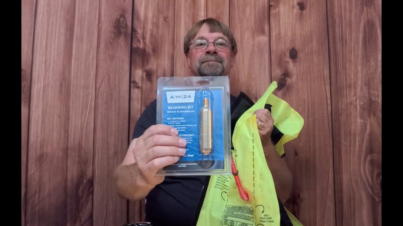 How to Rearm an Onyx AM24 Life Jacket After Deployment - Rearming Kit Demo