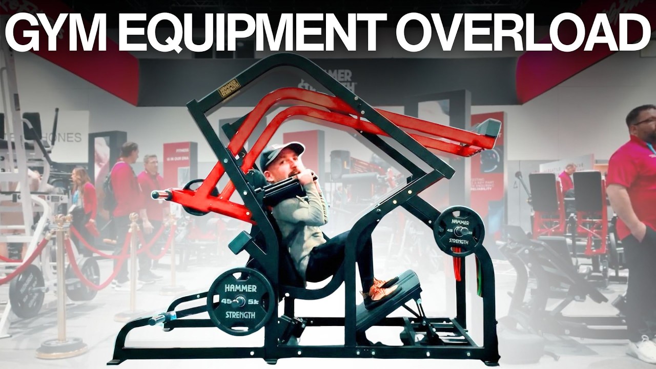 I Visited the Biggest Gym Equipment Show In the USA!