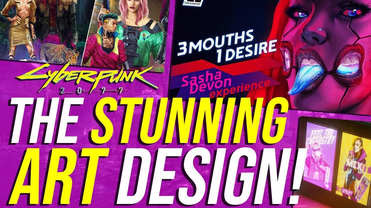 Cyberpunk 2077's Art Design, Direction & Philosophy!