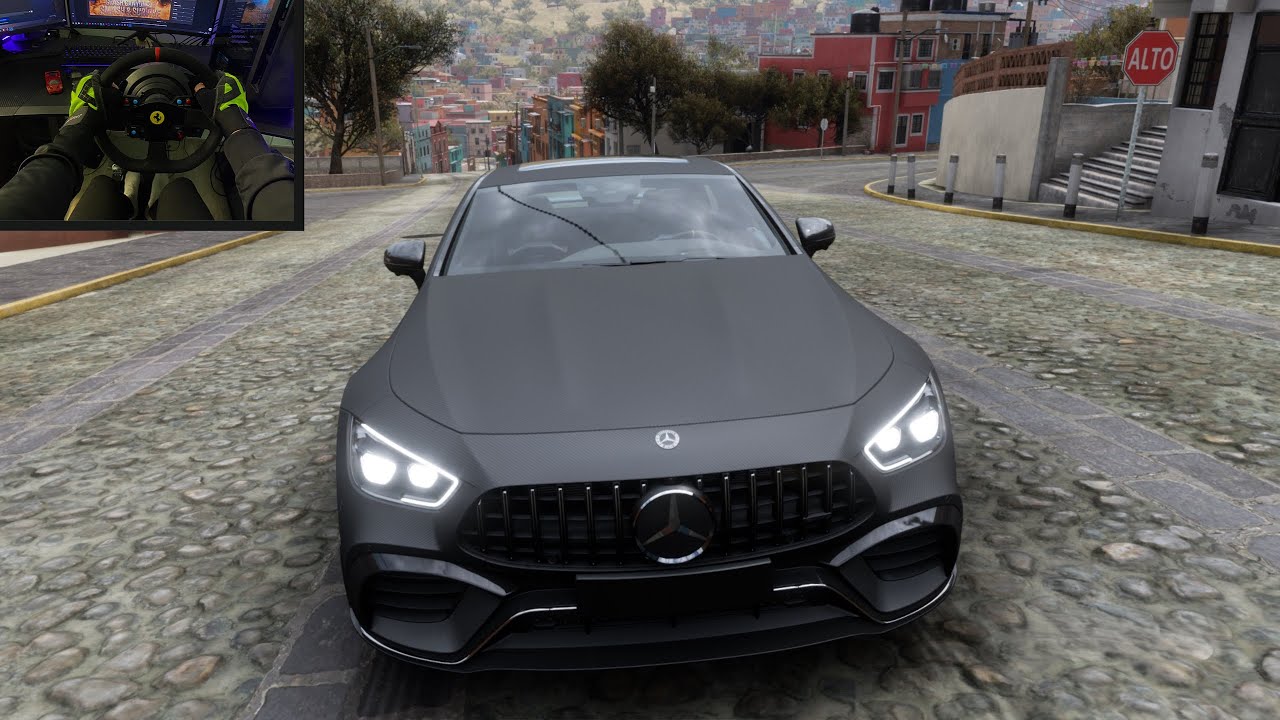 Mercedes-AMG GT 63S 4MATIC+  Steering Wheel Gameplay | Forza Horizon 5 | Thrustmaster T300 Ferrari
