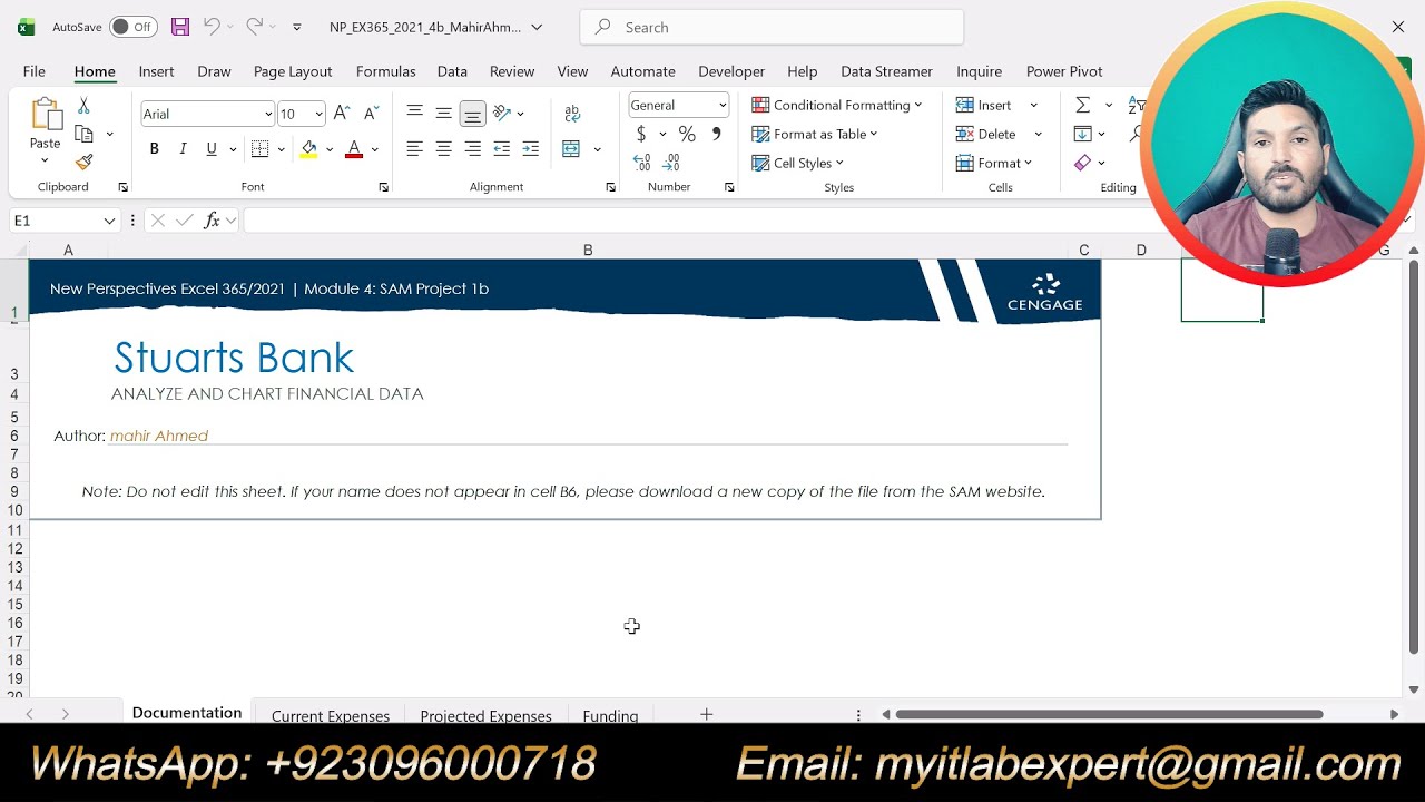 New Perspectives Excel 365/2021 | Module 4: SAM Project 1b | #SAM Project 1b Excel Module 04