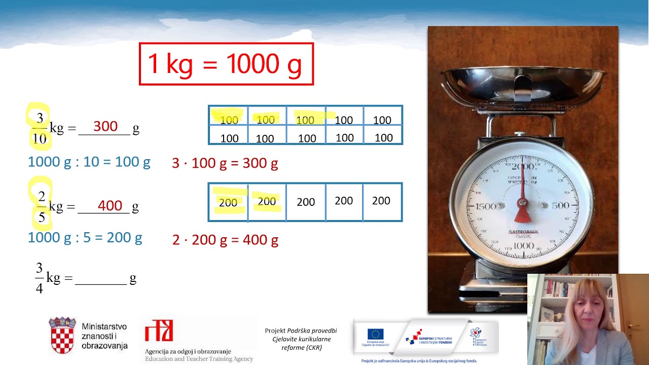 Matematika 5.r OŠ - Razlomci i mjerne jedinice