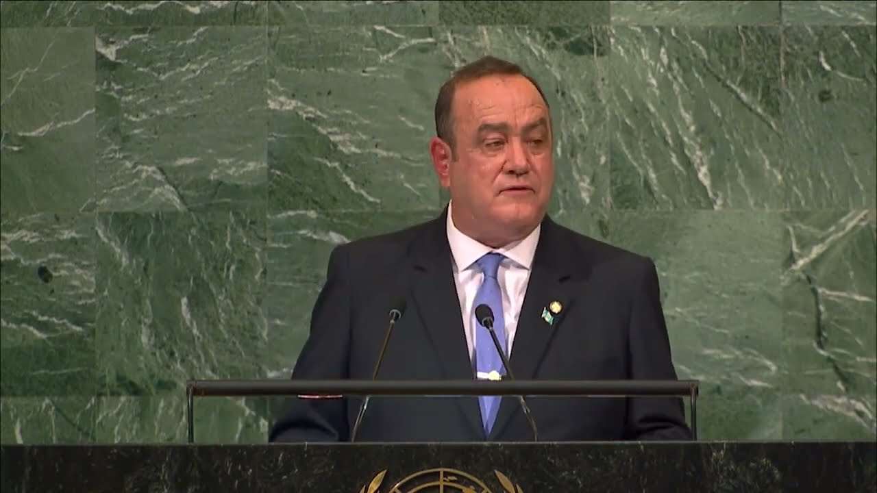 Guatemalan President on Belize/Guatemala Dispute