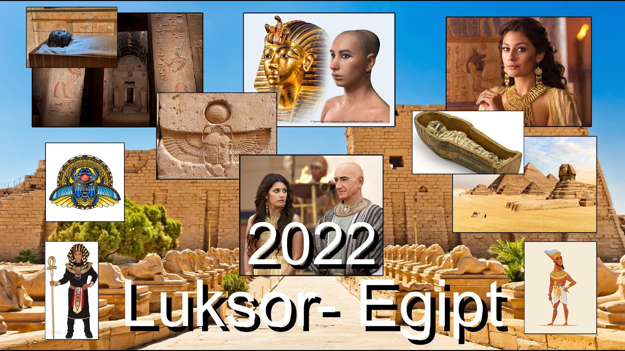 Egipt 2022 👍 Wycieczka do Luksoru 🤔 Zwiedzanie Świątyń i Grobowców 💀 Studio Filmowe Żyła 😁 ORG.