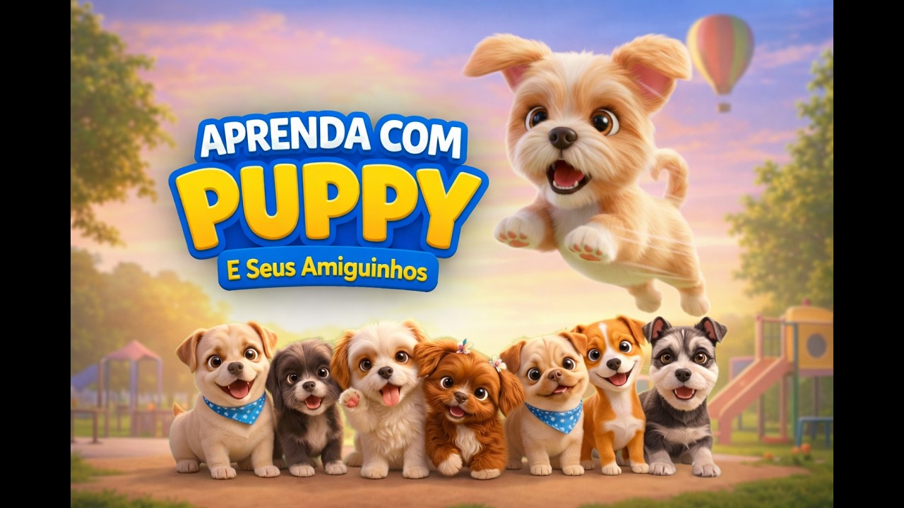 APRENDA COM PUPPY E SEUS AMIGUINHOS - EPSÓDIO - 0 - PUPPY EXPLICA A SÉRIE...