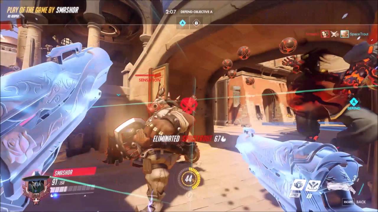 Ana boosted Reaper on PTR