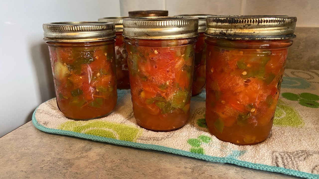 Canning Salsa Ranchera