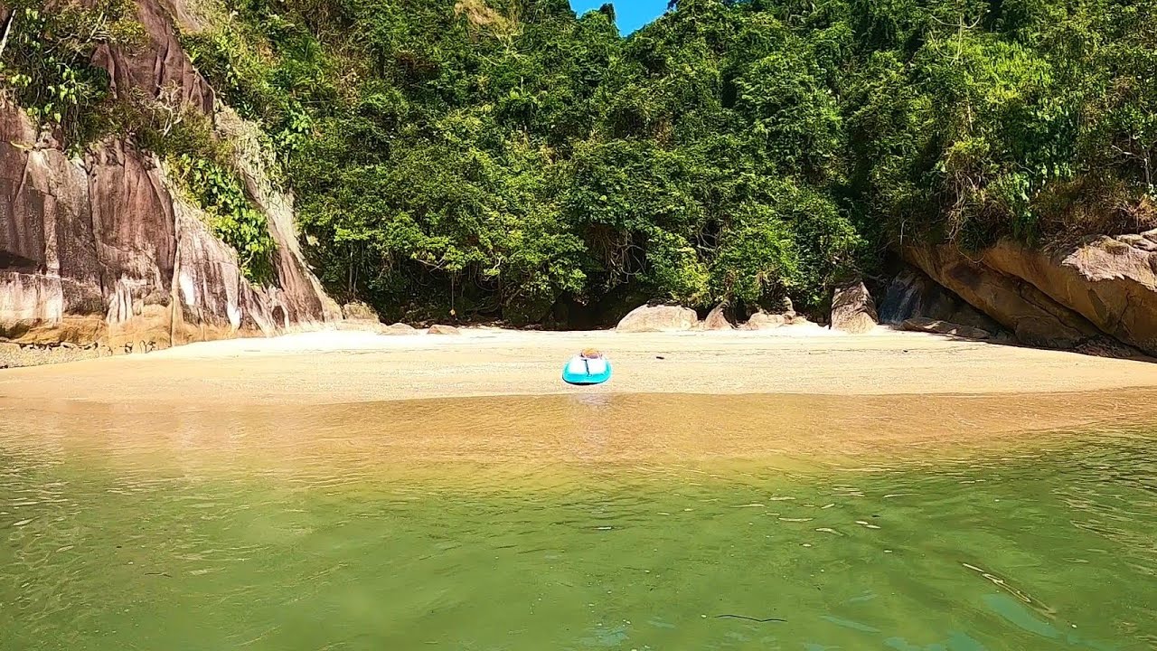 Santos/Guaruja - Praias Secretas Góes , Cheira Limão e Sangava