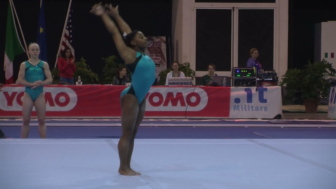 Simone Biles (USA) Full Floor Routine, Day 3 Training - Jesolo 2015