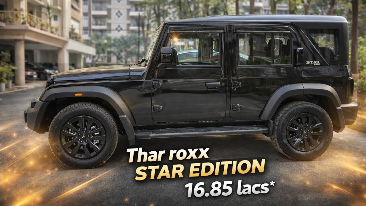 बदमासो💪👊के लिए महिंद्रा का🤑discount Thar roxx star edition diesel automatic