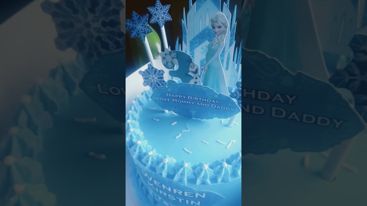 Frozen theme Cake Ideas|Carissa Velasco