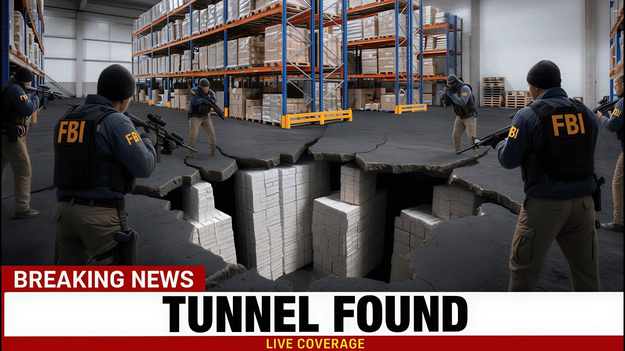 FBI & DEA RAIDS Texas Logistics HIDDEN "TUNNEL" — 242 Arrests, 47 Tons Drugs Seized