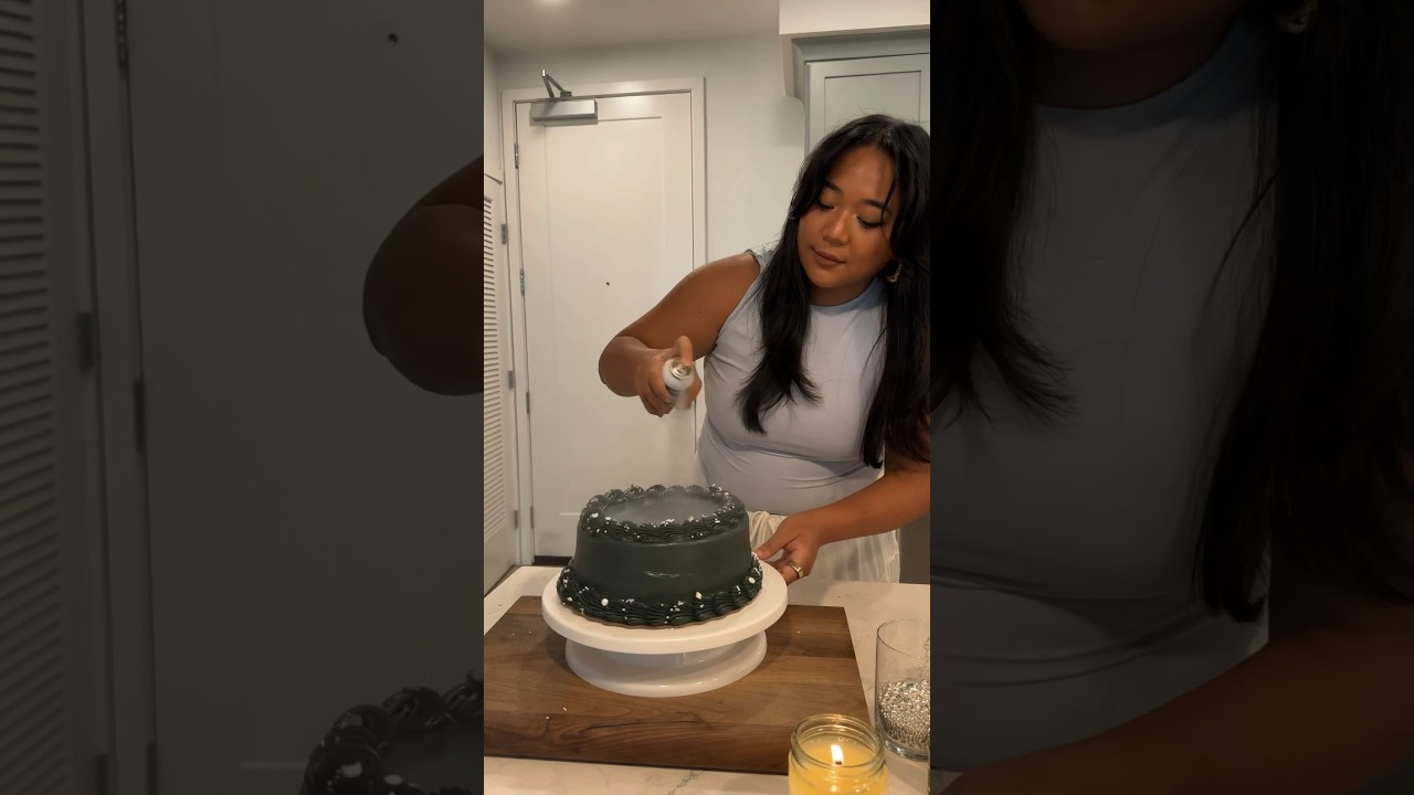 Let&rsquo;s give this store bought cake a ✨glow up✨