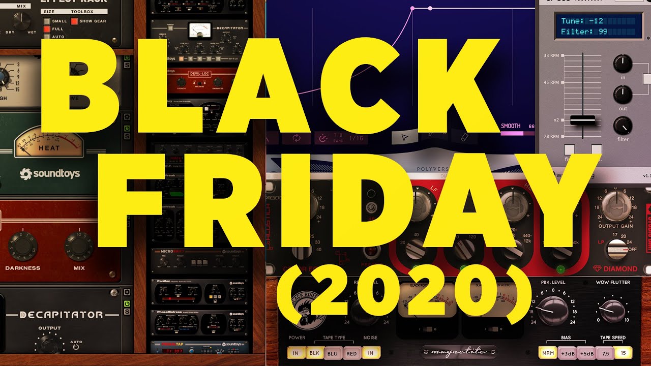 BEST Black Friday Deals for Music Producers (14 categories, only GREAT plugins) 2020🔥