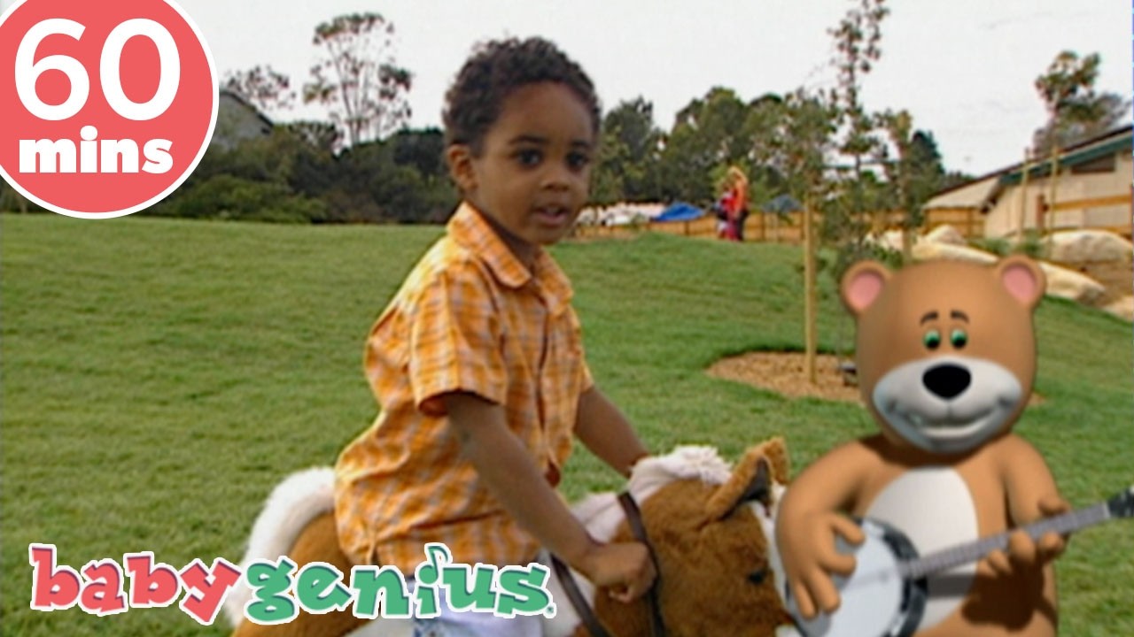 Baby Genius 🎵 Camptown Races & More Music Videos for Kids 🎵