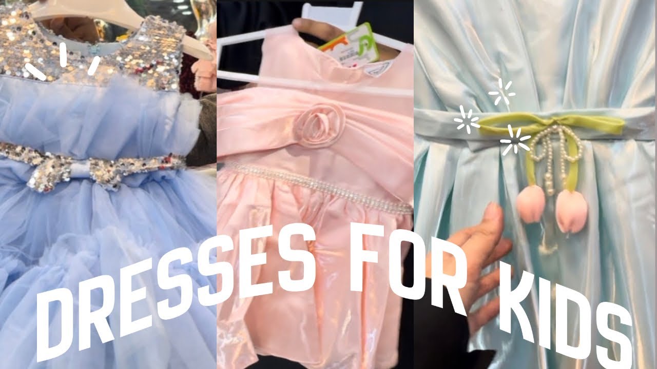 Cute & Fancy Kids Dresses | Latest Party Wear Collection 2025