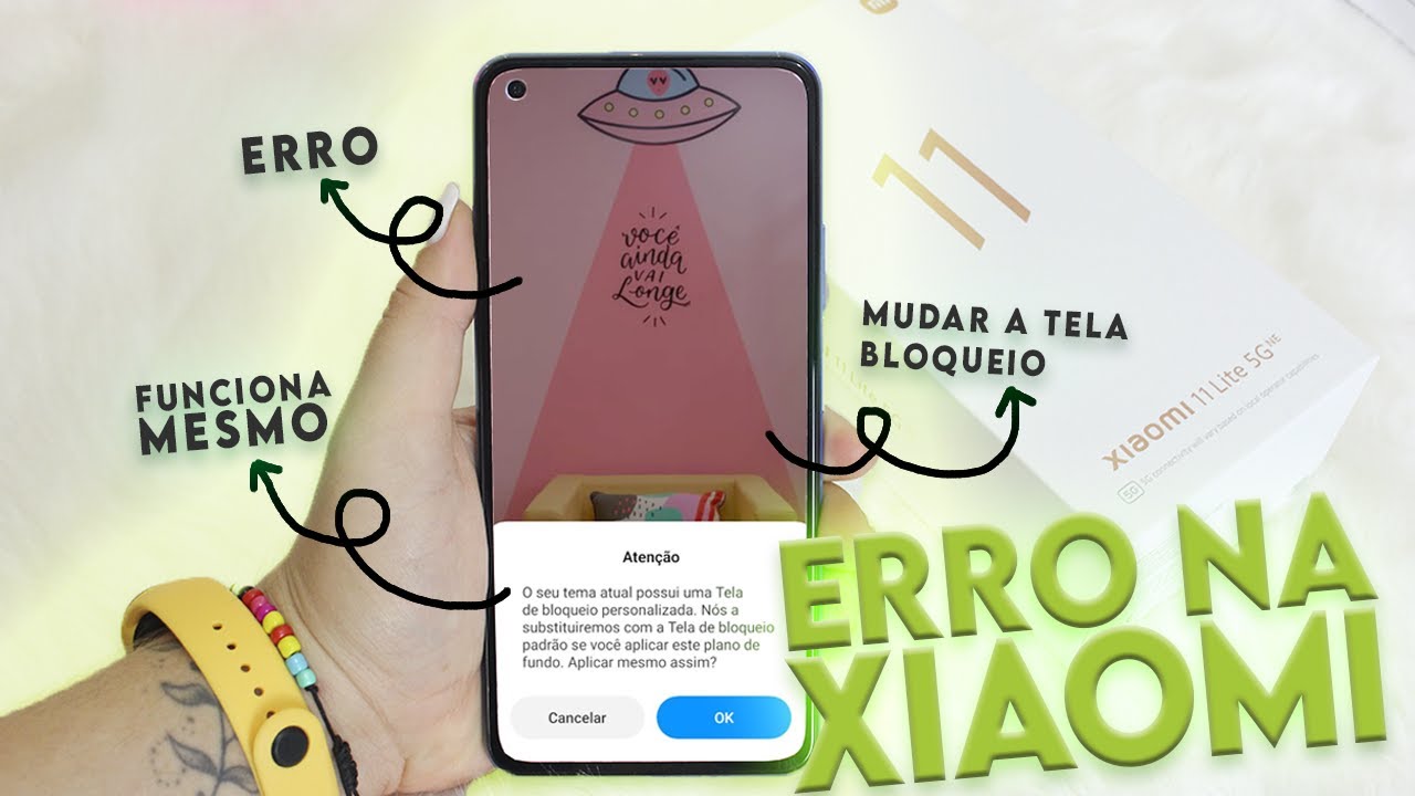 Solução: NÃO é possível alterar o papel de parede da tela de bloqueio nos temas Xiaomi | RESOLVIDO!
