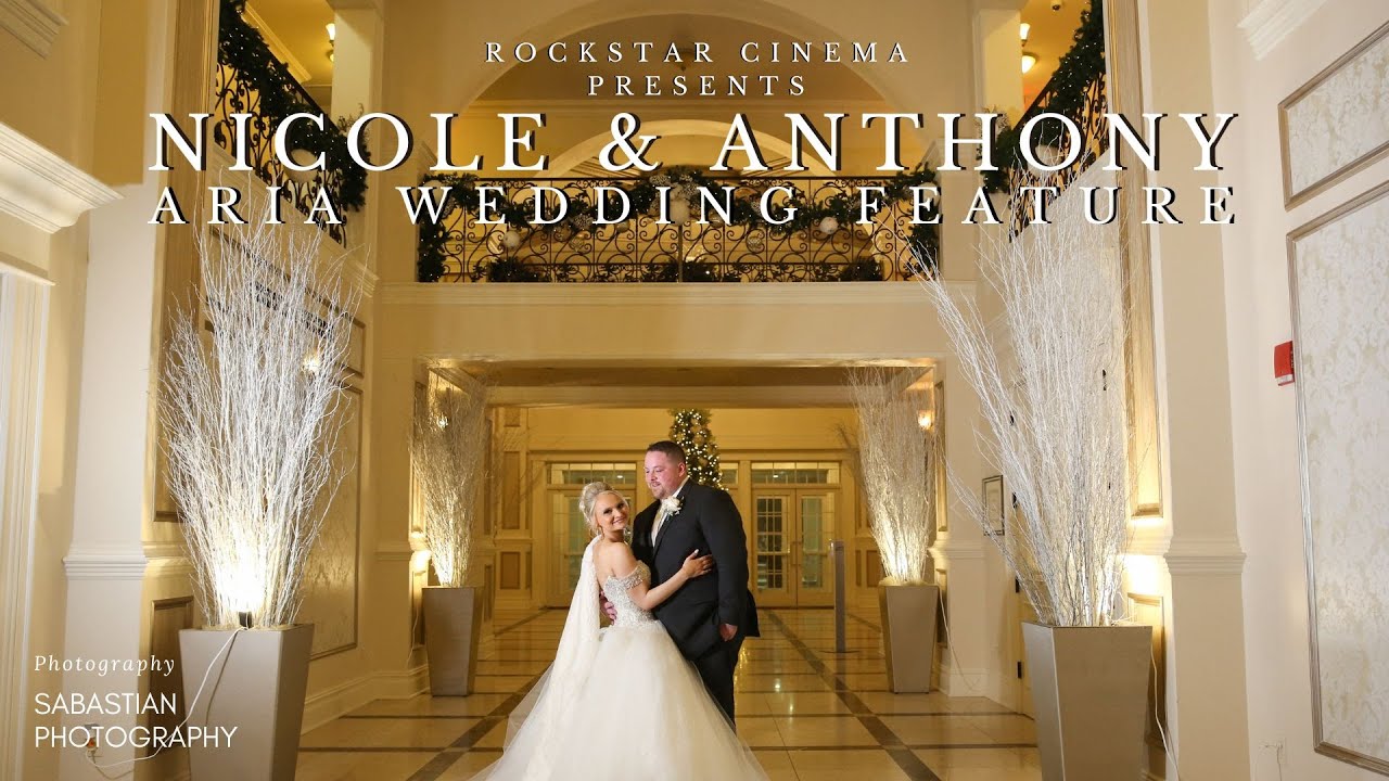 Nicole & Anthony 12-11-22 Aria Wedding Film | Rockstar Cinema