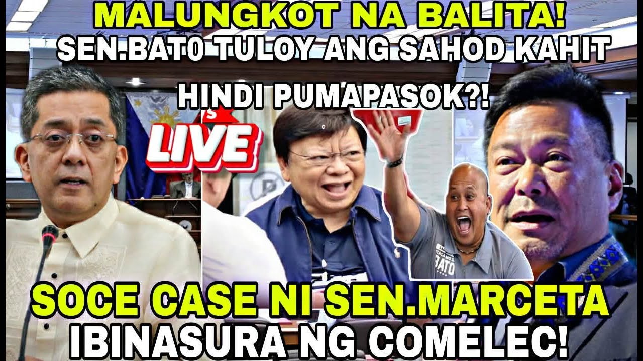 SEN.BAT0 AT SEN.MARCOLETA MANANATILING SENADOR PARIN!