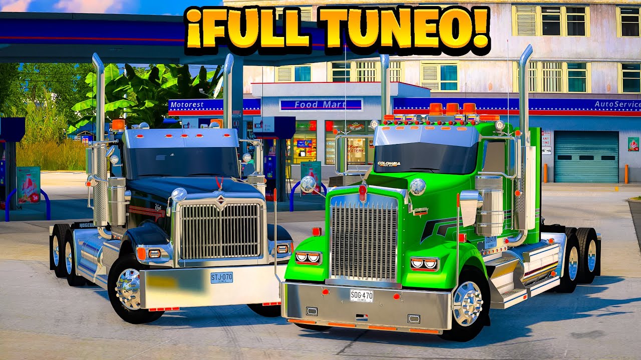 ¡Tuneando LAS MEJORES MULAS DE COLOMBIA! | American Truck Simulator