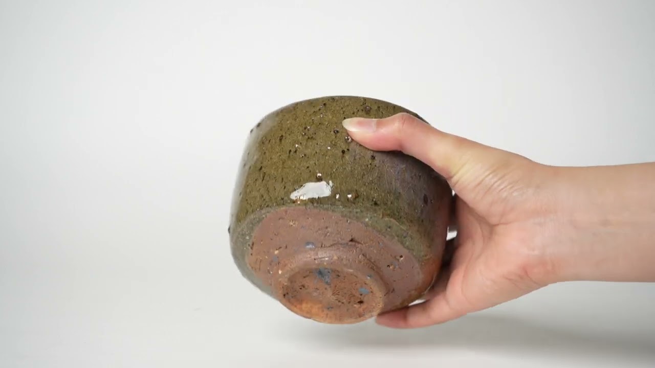 Takeryo Kawaguchi Bowl Matcha Yohen Ash Glaze