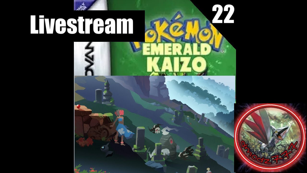 Pokémon Emerald Kaizo - Part 22 - Spoopy Mt Pyre Time | LIVESTREAM