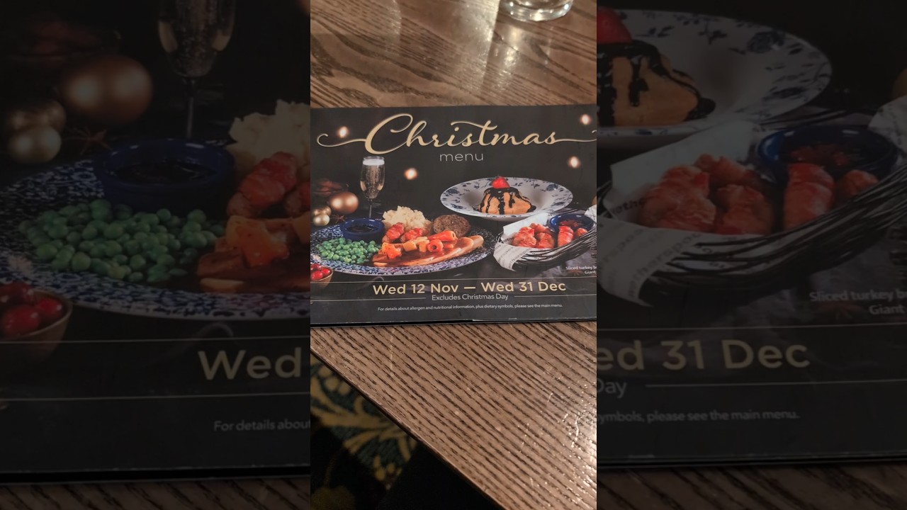 Я попробовал один из бургеров из праздничного меню Wetherspoons #рождественскаяеда #рождество #об...