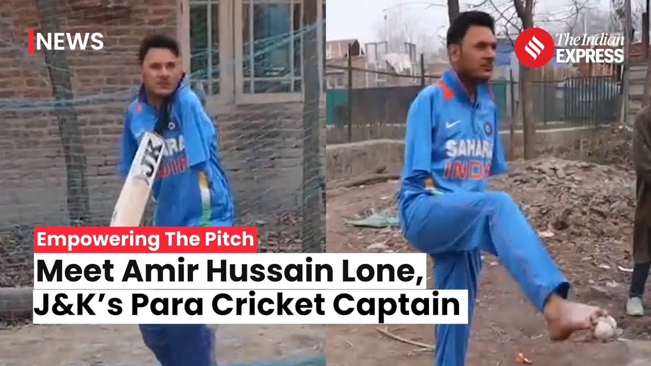 Meet Amir Hussain Lone Who Defied Odds to Captain J&K's Para Cricket Team