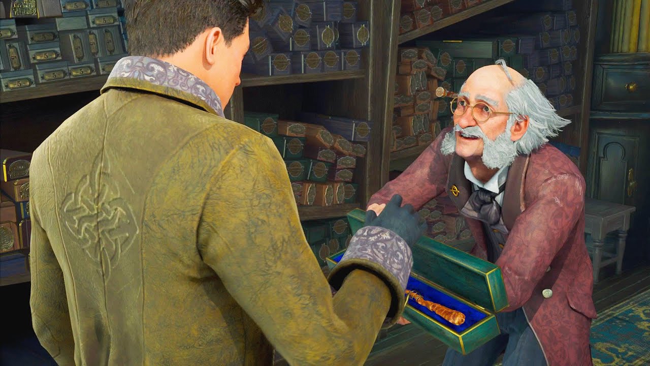 Hogwarts Legacy - Wand Selection Scene (4K)