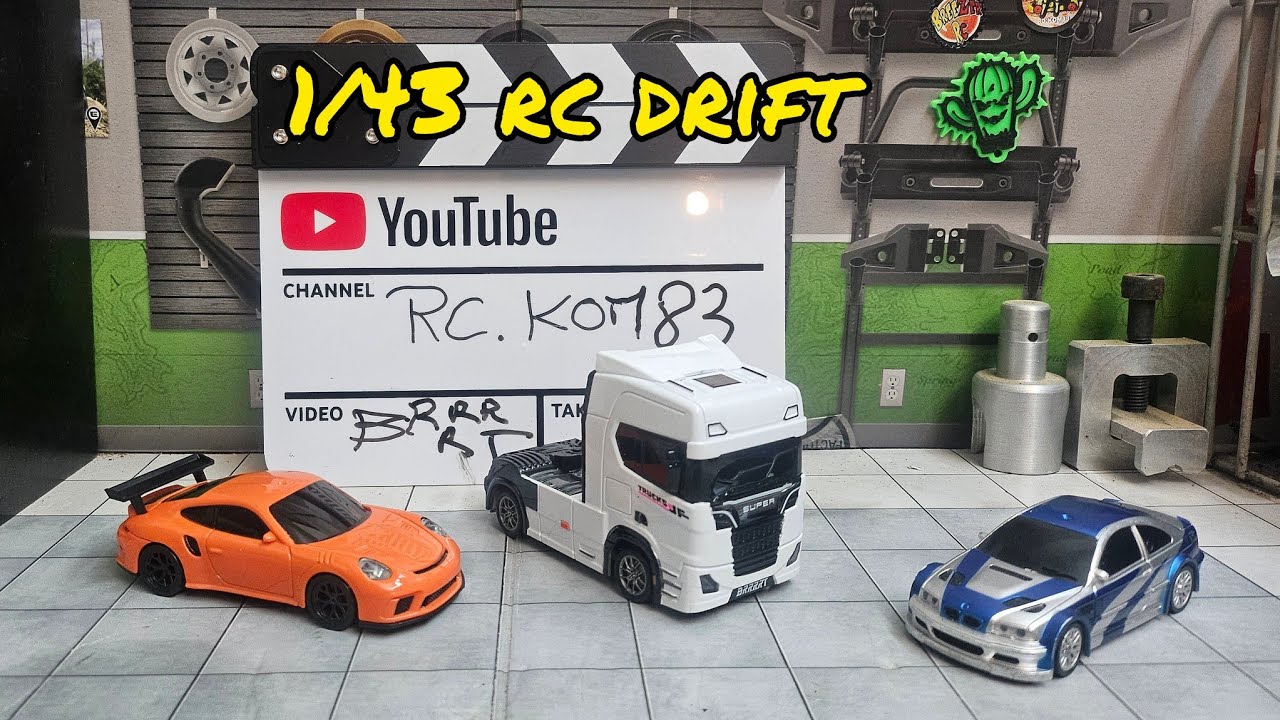 UNBOXING 1/43 rc drift BRRRRT , un truck de ouf‼️ #rc #automobile #youtubepartnerperks #rccar #reels