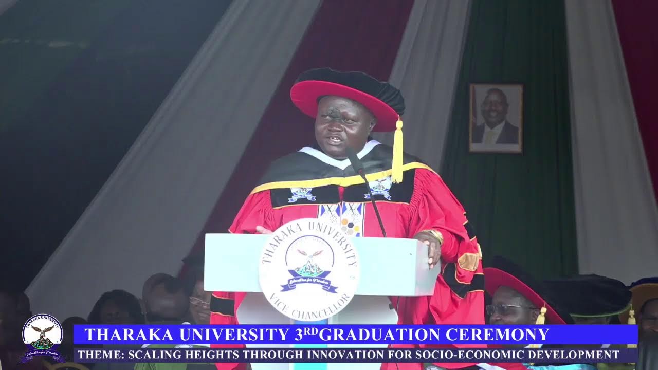 THARAKA UNIVERSITY 3RD GRADUATION CEREMONY