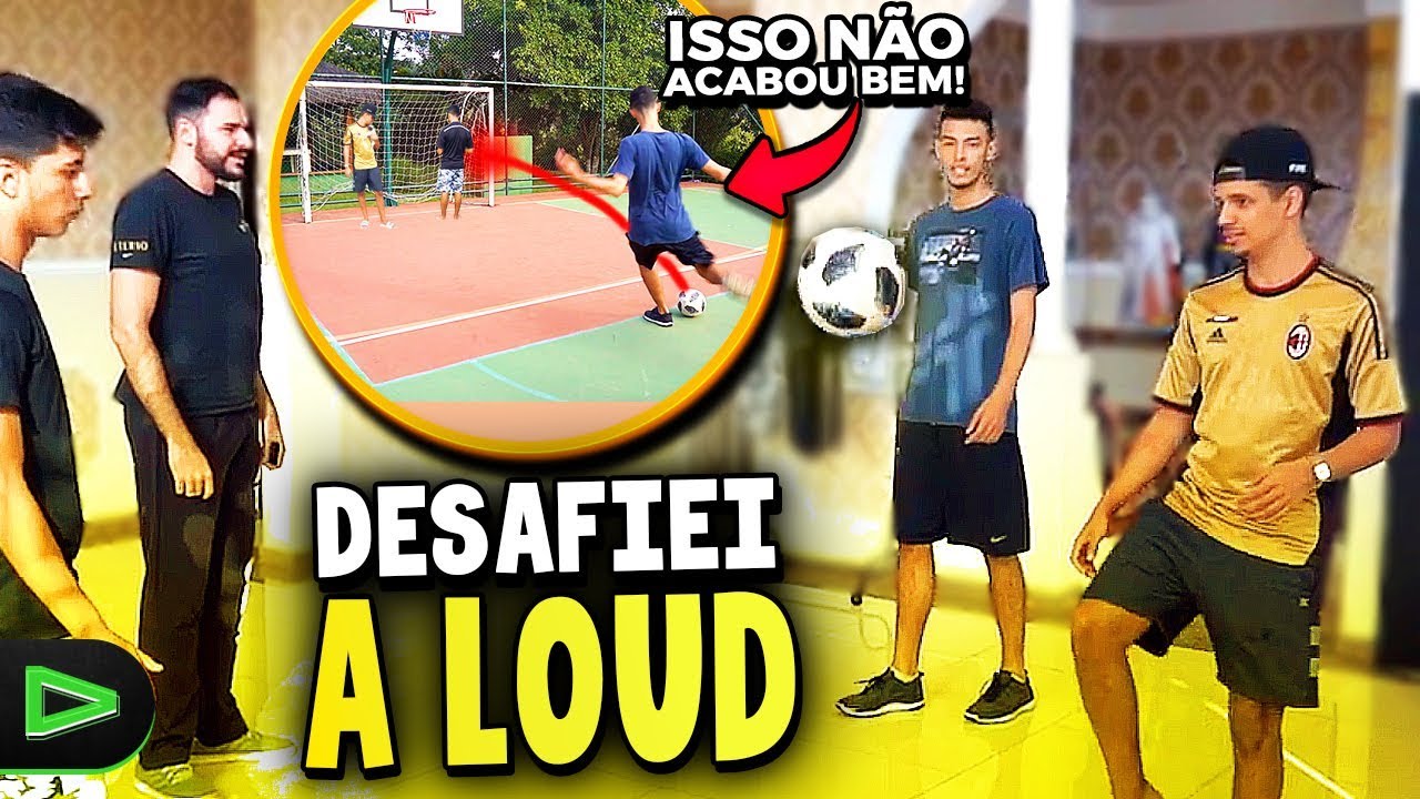 QUEM GANHOU?? DESAFIEI A LOUD E NÃO ACABOU BEM...