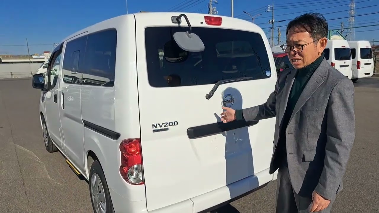 R7年ご納車　兵庫県S様　H28年式バネット車いすスロープ車助手席スライドアップシート付き