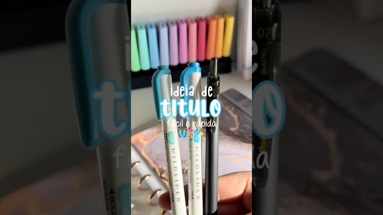 ideia de título fácil 🦋 