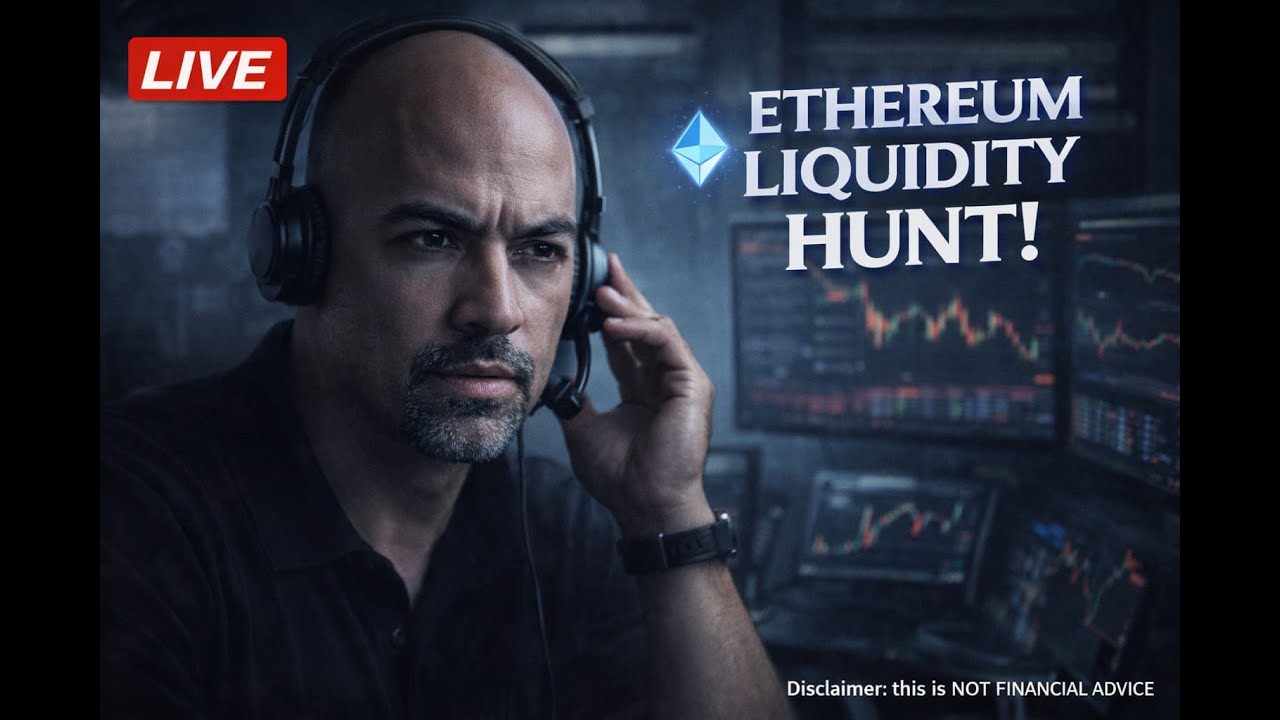ETH & BTC Liquidity Hunt (LIVE) &ndash; Real Trades, Real Levels, No Hindsight