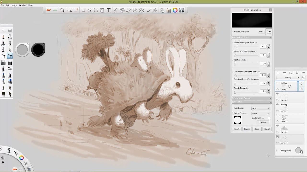 Drawing Exercises to start the day