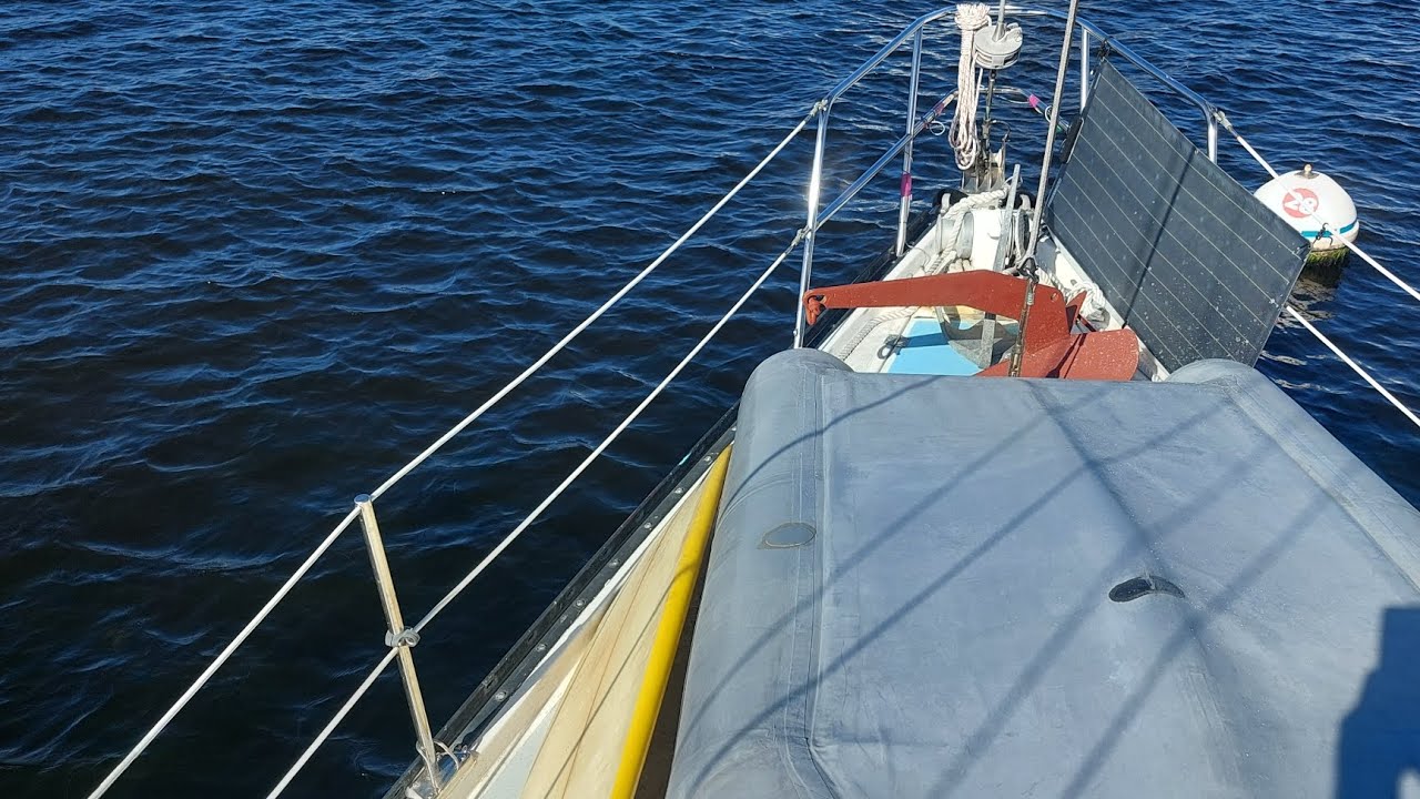 Never waste water on a boat. 