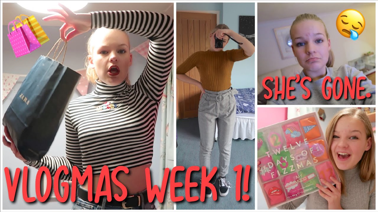 Shopping, Rants and She's Gone. VLOGMAS WEEK 1~lush leah
