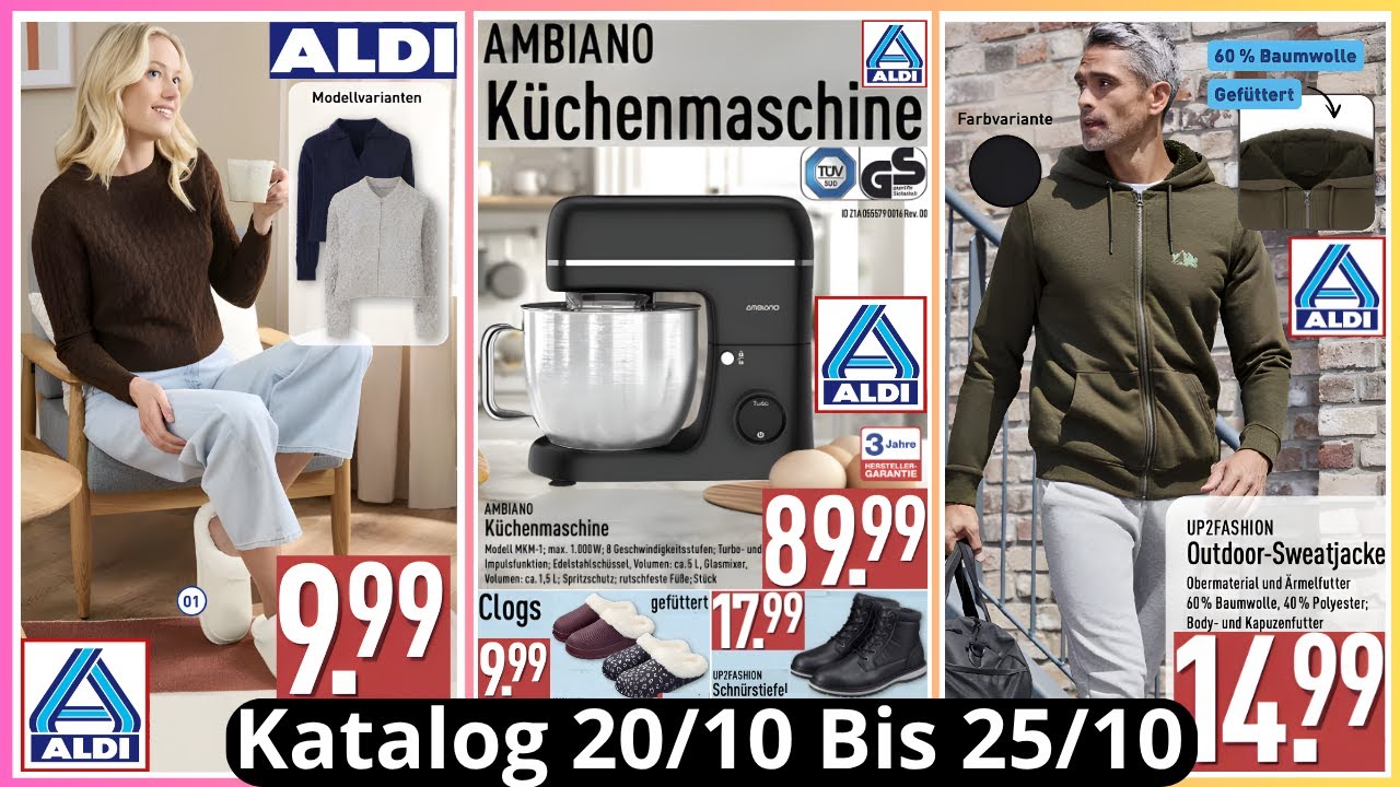 NEUER ALDI NORD Prospekt - Angebote vom 20/10/2025 bis 25/10/2025 | Die besten Rabatt-Angebote DE