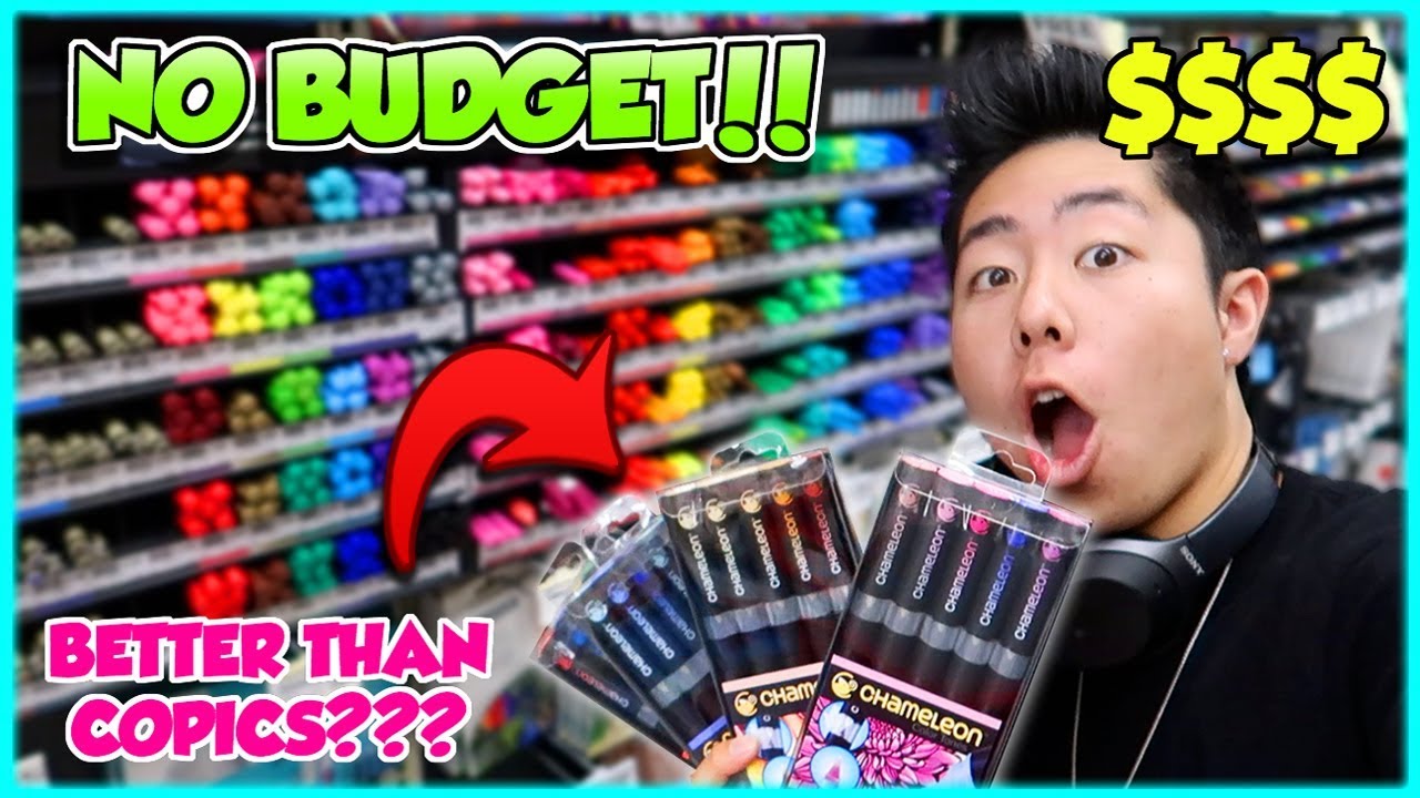 NO BUDGET AT MICHAELS ART STORE SHOPPING SPREE!! (Starving Artist Clears the Store)