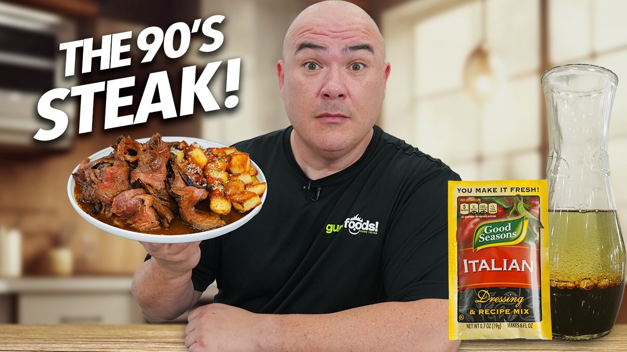 The LOST 90's Steak Recipe That CHANGED Everything!