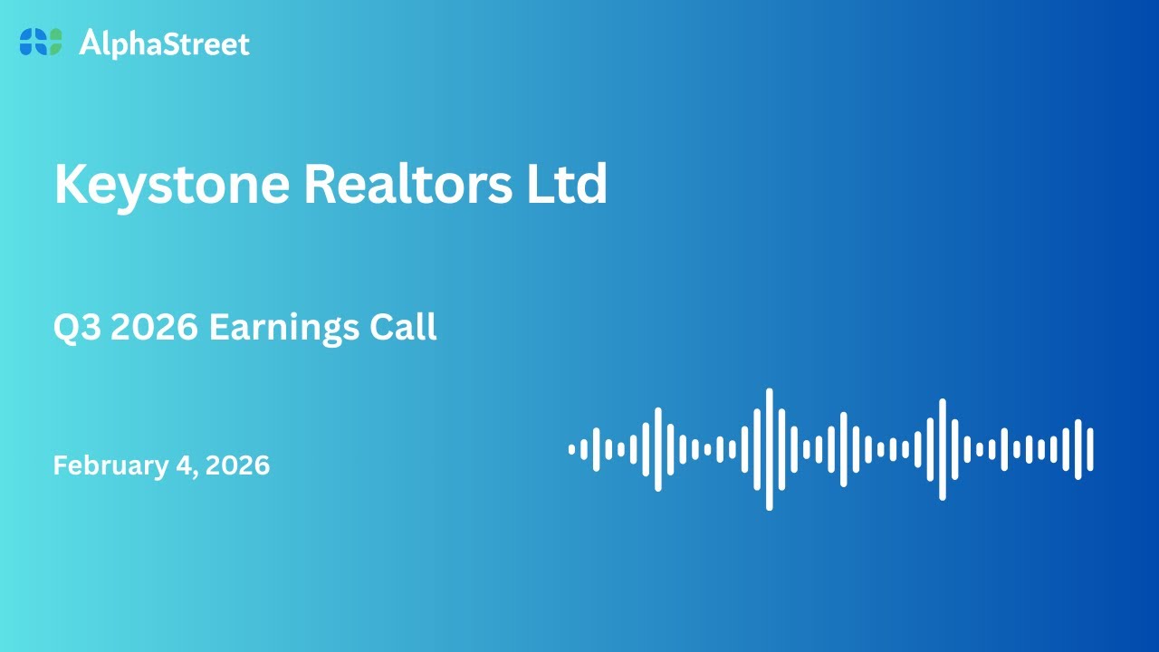 Keystone Realtors Ltd Q3 FY2025-26 Earnings Conference Call