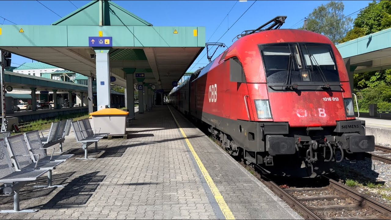 Bahnverkehr in Bregenz (04.05.2023)
