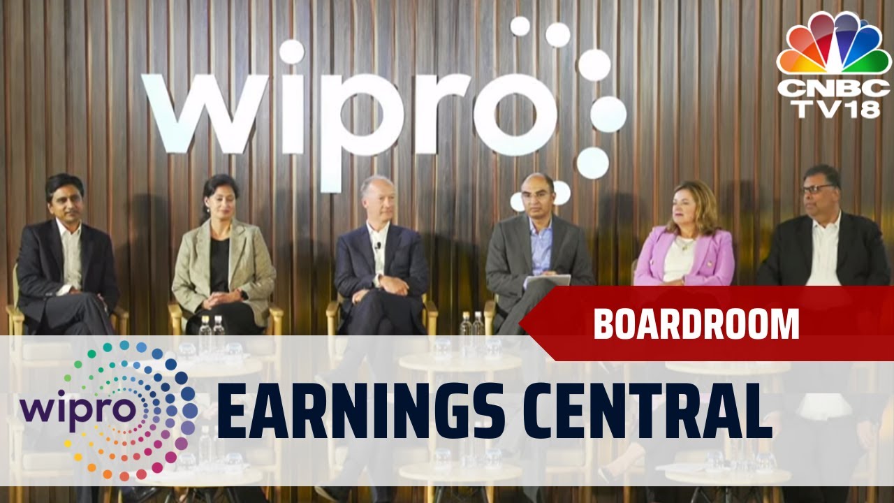 Wipro Q1 Revenue Shrinks 2.8% On Constant Currency | Wipro's Management EXCLUSIVE | CNBC TV18