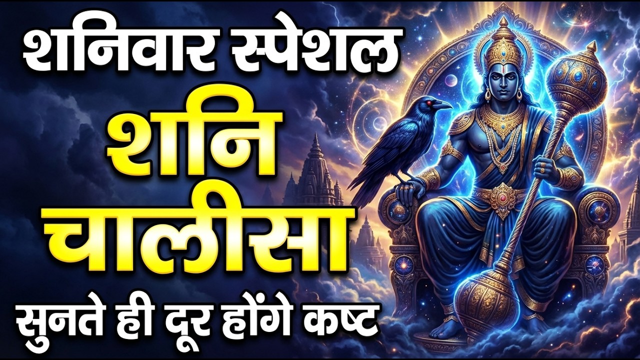 Shani Chalisa Full | शनि चालीसा पाठ | Shani Dev Chalisa | Saturday Special | Shani Bhajan 2026