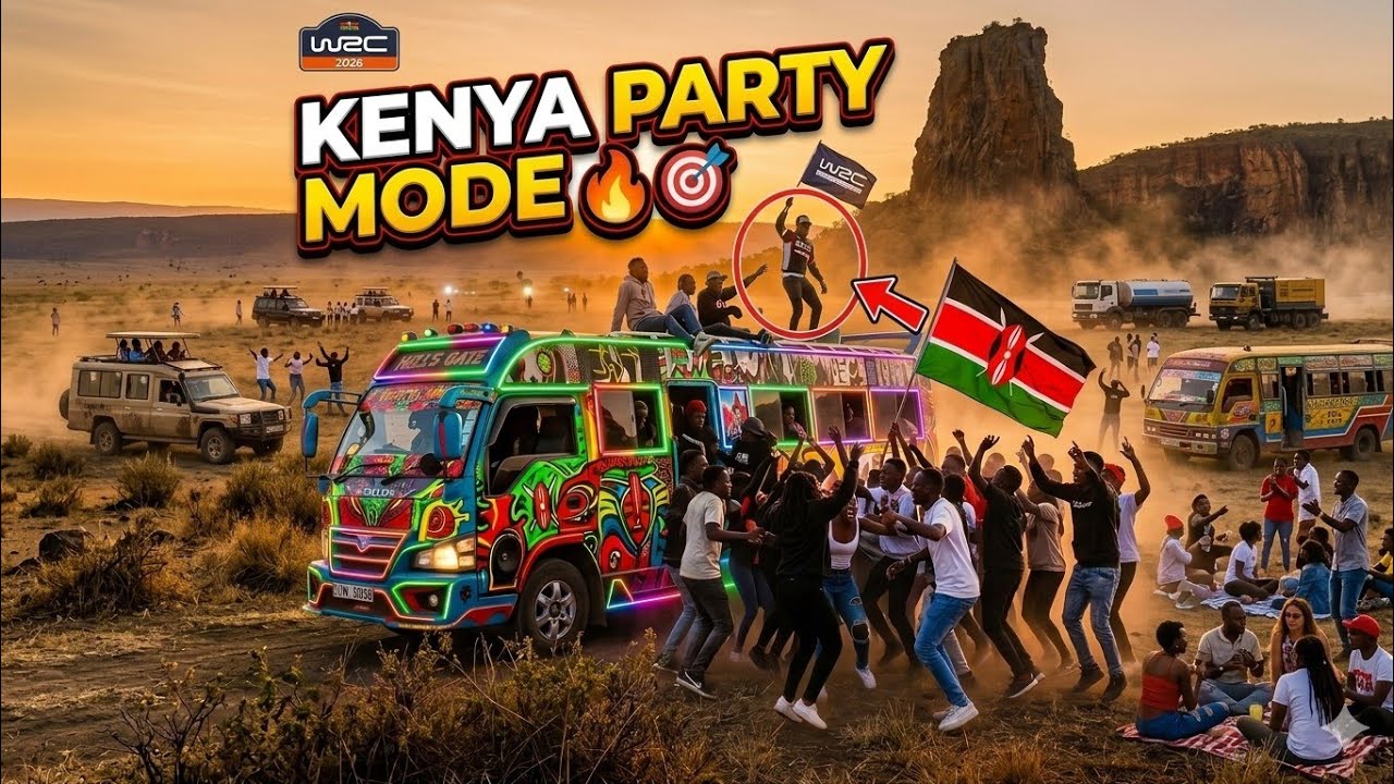 Safari Rally Kenya 2026 Aftermath at Hell’s Gate 🔥 Fans Celebrating & Partying After WRC Finale