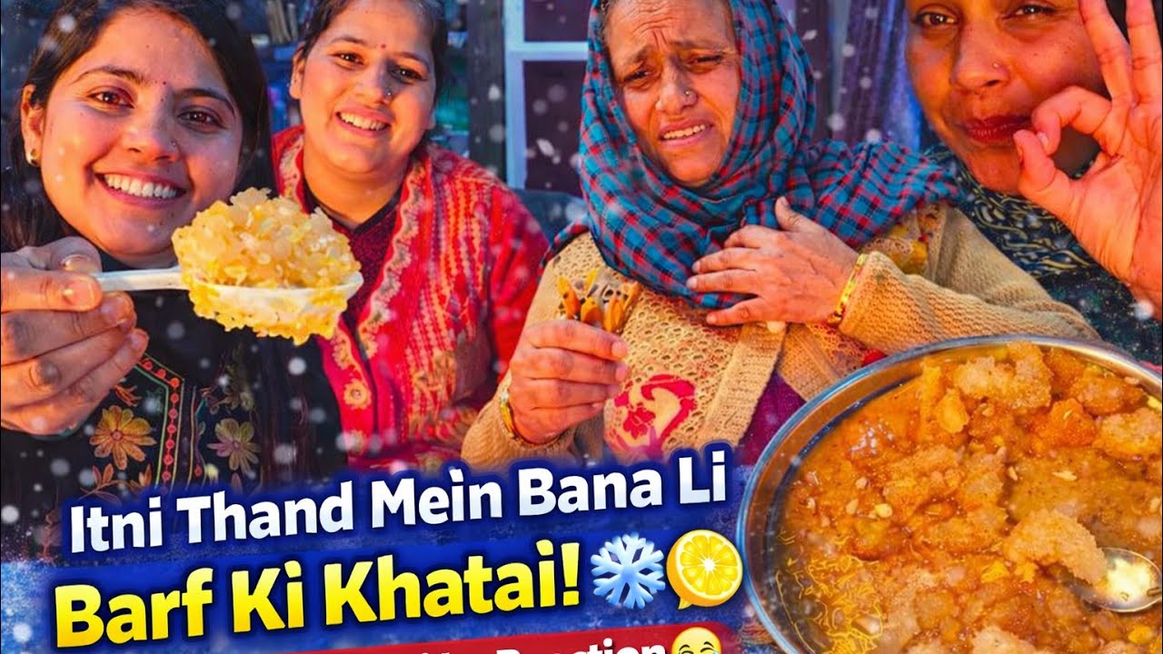 सासू जी को खिलाई जबरदस्ती बर्फ़ की खटाई 😋| नेहा को मिली धमकी!”😳😳