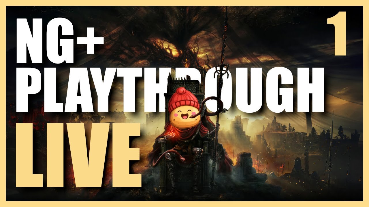 🔴 Live - Elden Ring (New Game +) Episode 1 | Let's Play Together!