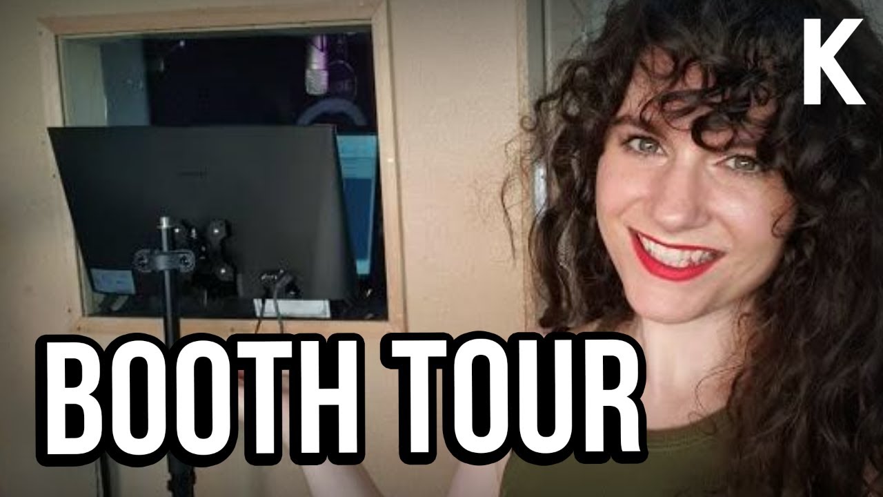 CUSTOM HOME VOICEOVER BOOTH TOUR! AD. ELGATO STREAMDECK MINI FOR VOICE ACTORS