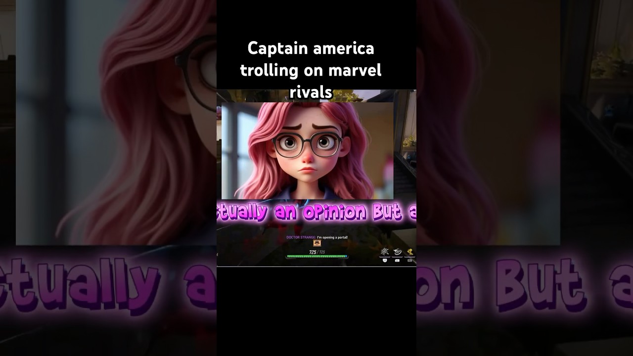 Captain America trolling #gaming #marvelrivalstrolling #funnygamingmoments #marvelrivalsfails